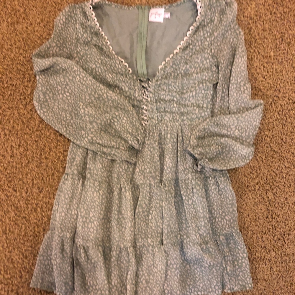 POLLY GREEN DRESS